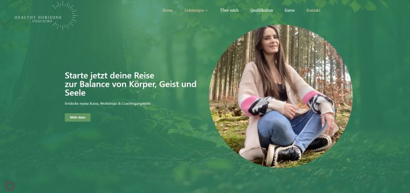 Entspannungs-Trainerin — WordPress · Coaching (Webseite)