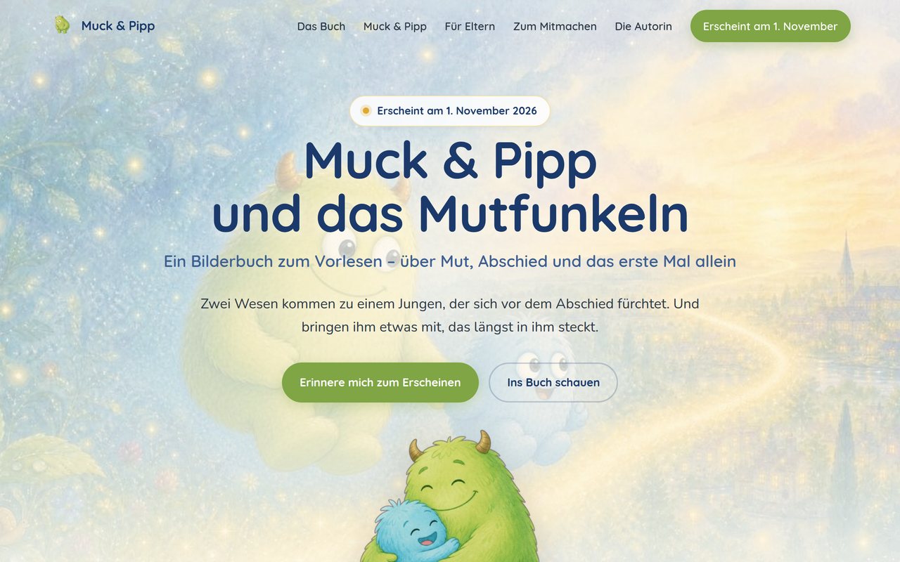 Vorschau der Website muckundpipp.de