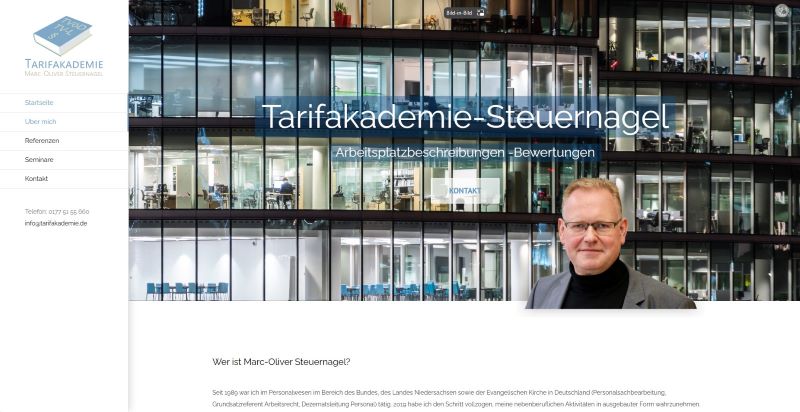 Tarifakademie — WordPress · Bildung (Webseite)