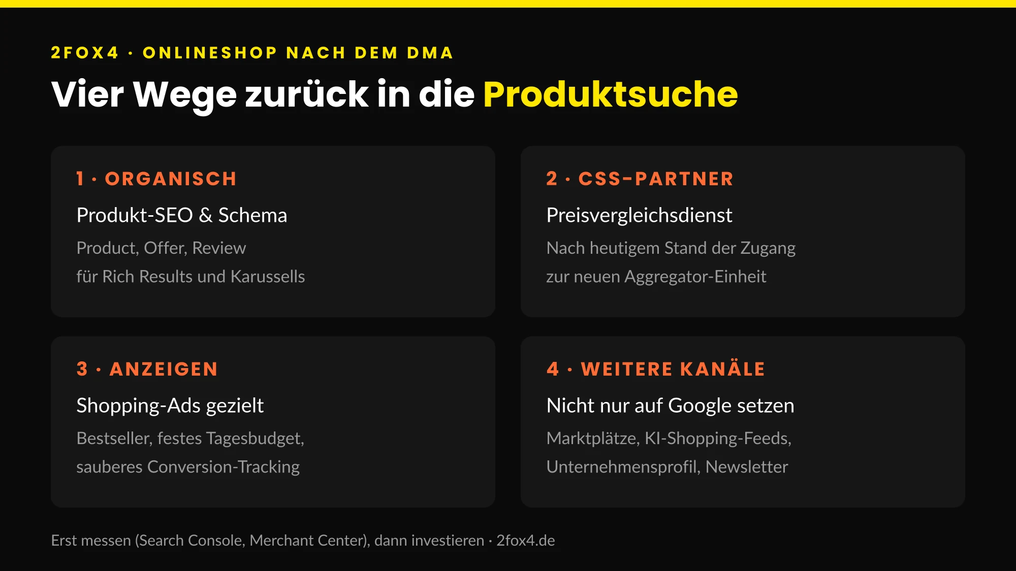Google kostenlose Produkteinträge weg: vier Wege für Onlineshops zurück in die Produktsuche