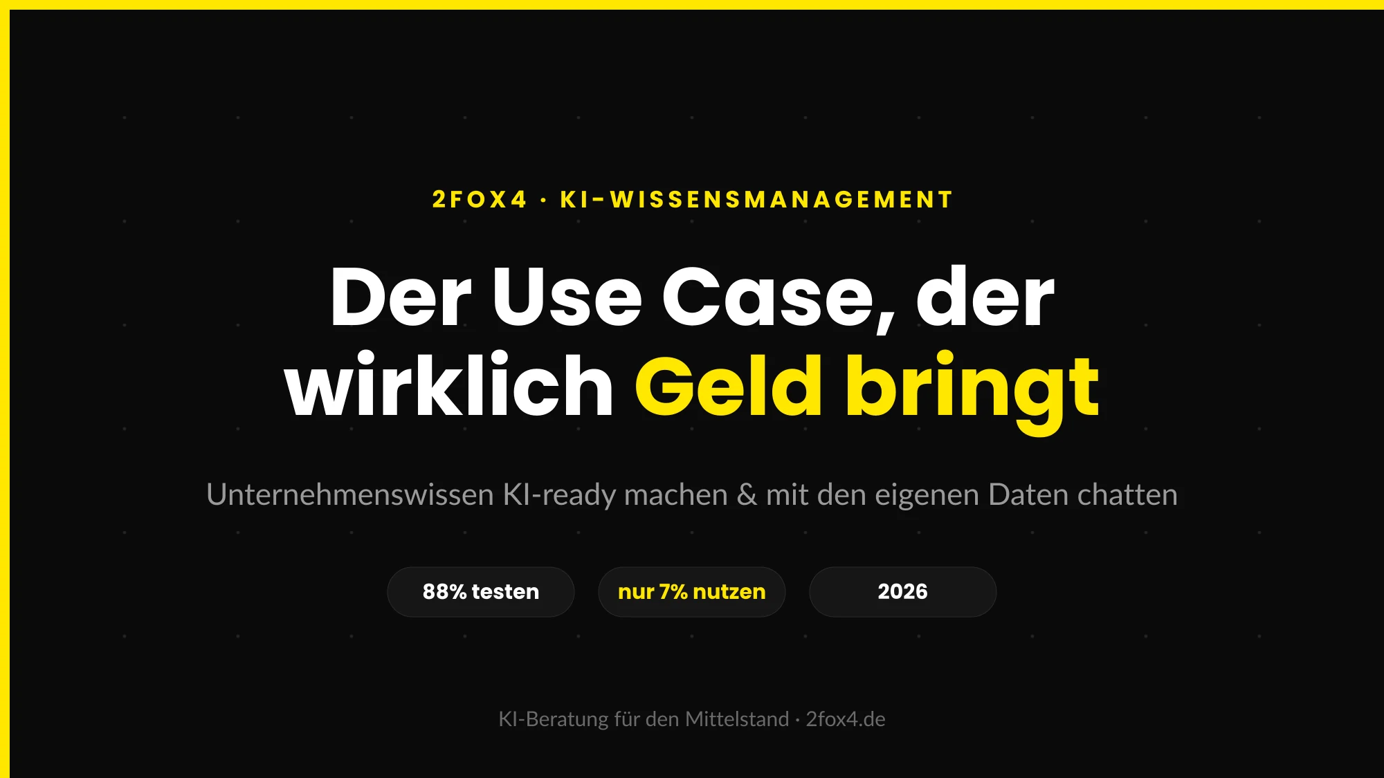 KI-Wissensmanagement 2026 – mit dem eigenen Unternehmenswissen chatten statt es mühsam zu suchen