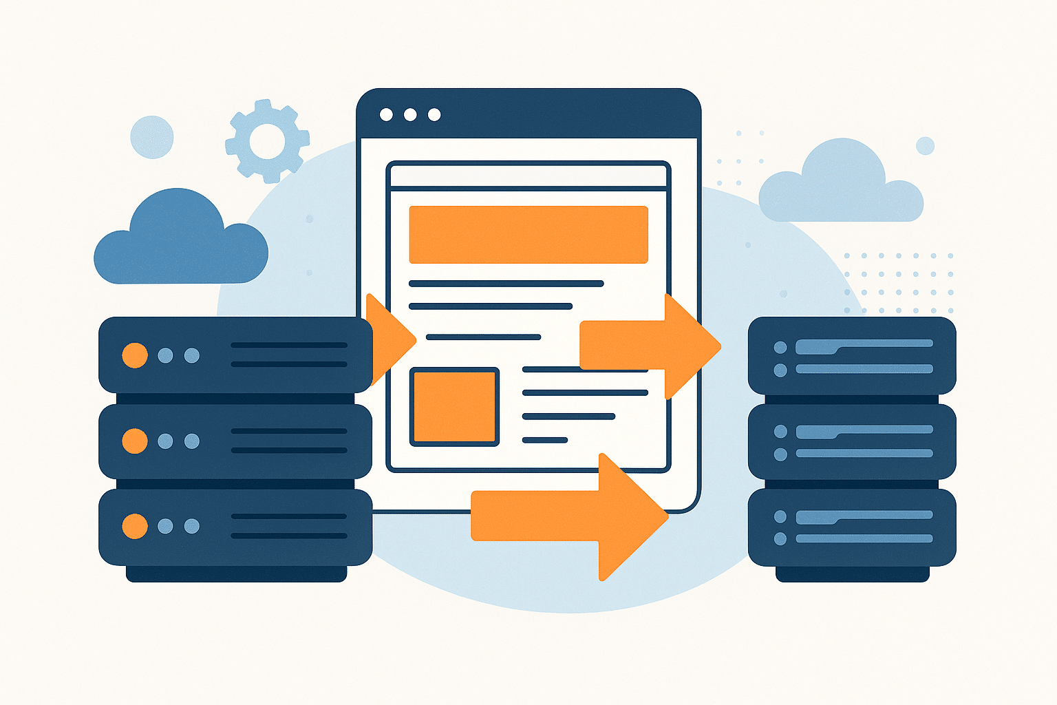 Hosterwechsel mit Website