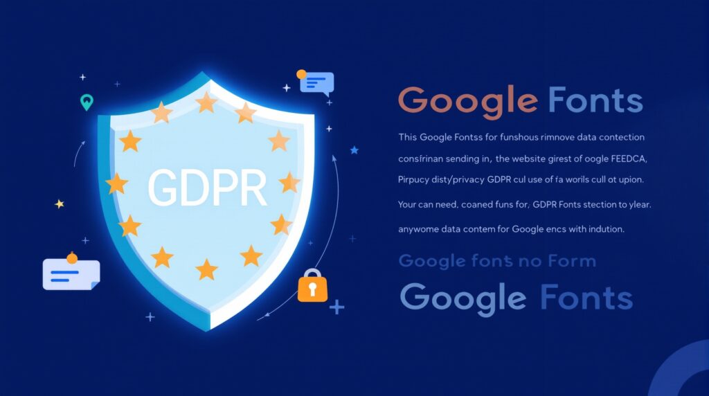 Google Fonts DSGVO Konform benutzen