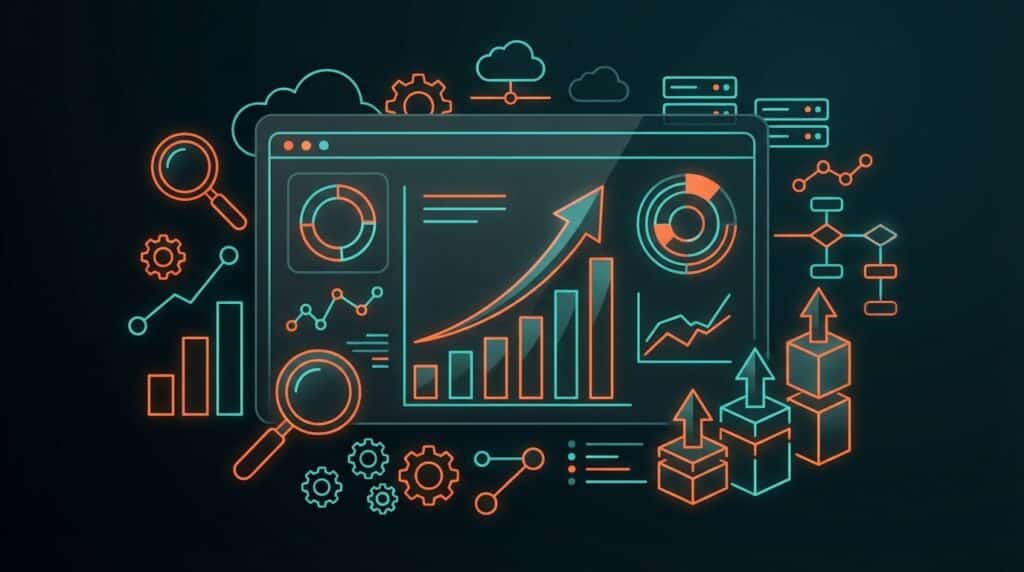 Rank Math SEO Dashboard mit Analytics und Ranking-Grafiken für Suchmaschinenoptimierung