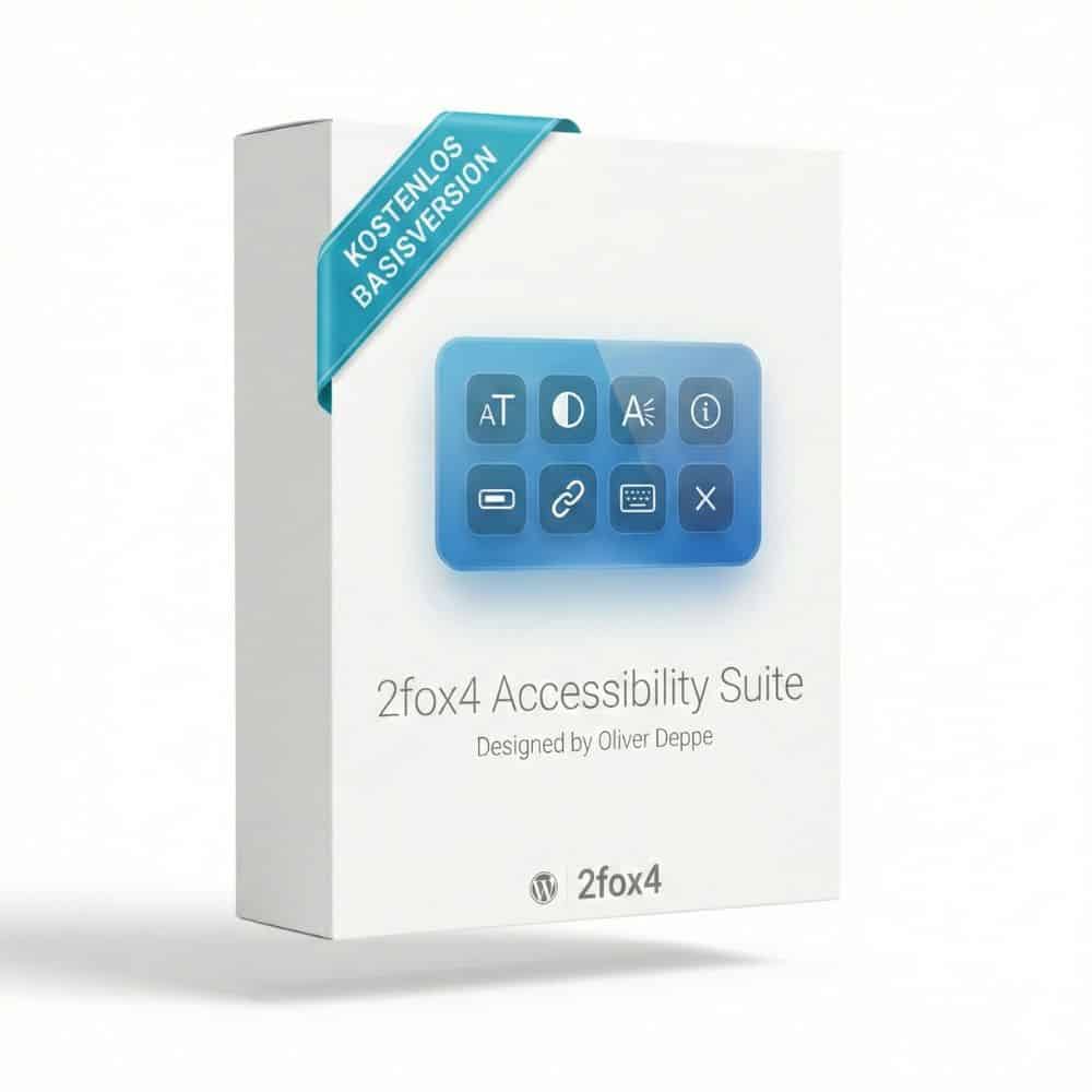 Accessibility Suite Basis - Kostenlos für WordPress