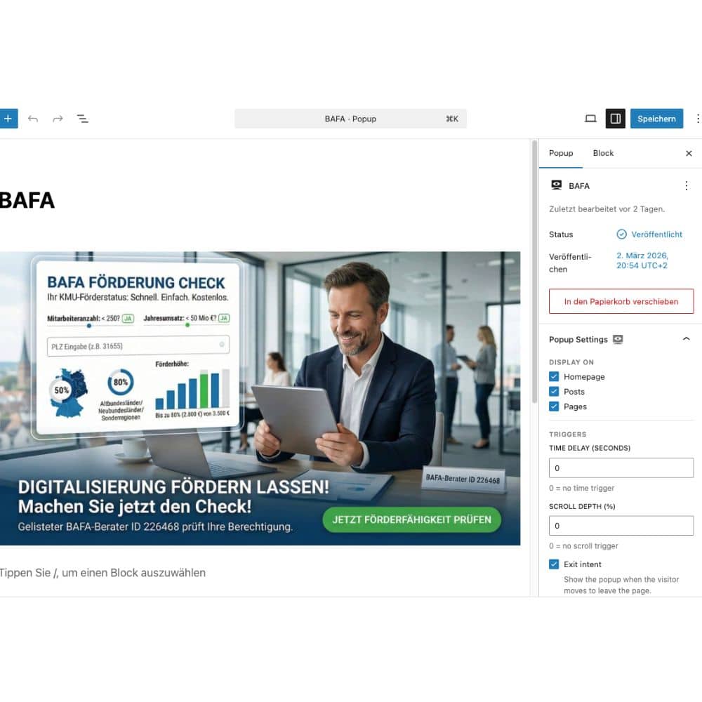 Custom Popup - WP Plugin 3 Popup-backend-2