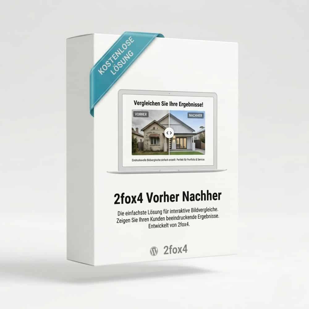 Vorher Nachher WordPress Plugin