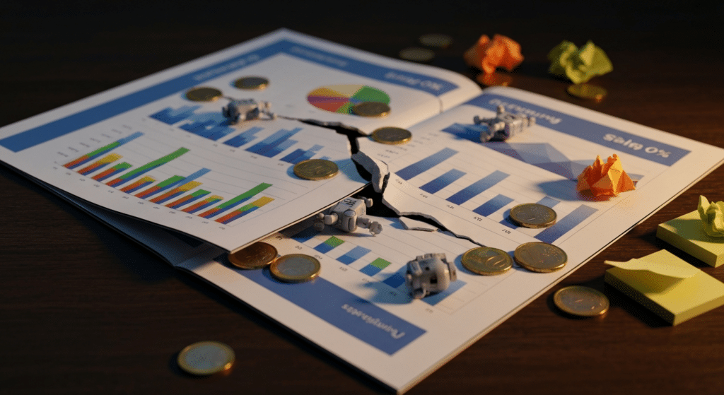 Infografik zu 5 entlarvten KI-Beratung Mythen in der Digitalisierung für KMU