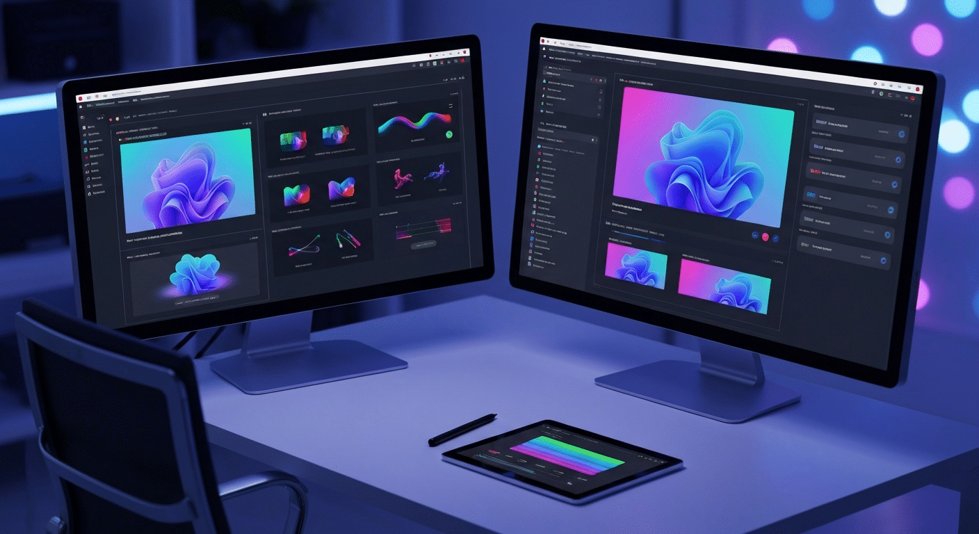 KI-Videoerstellung für Webprojekte: Automatisch generierte Erklärvideos und Hero-Animationen 1 Vergleich der besten KI-Videotools für Webdesigner und Entwickler 2026