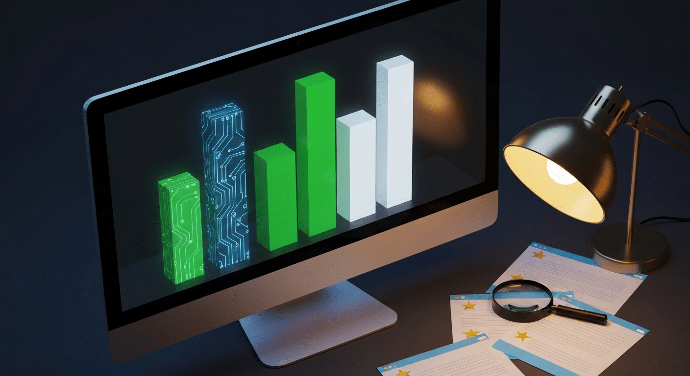 Google-Suchergebnisse zeigen KI-generierte Website mit guten Rankings